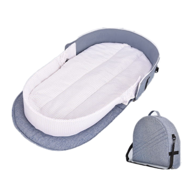 Safety portable cotton cover baby nest bed for newborn baby doll carry bed