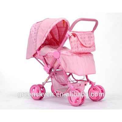 China Cheap Baby Stroller with Cotton cushion