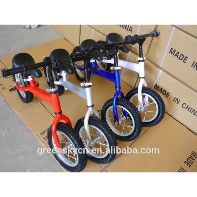 cheap kids balance bike with air tyre kids balance bicycle 12"