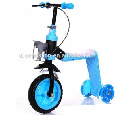 foldable and adjustable height cheap child scooter/ wholesale kids scooter with high quality