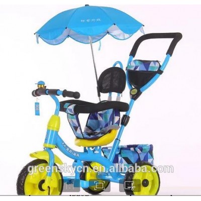 2016 baby walker tricycle 4 in 1 trike/child tricycle seats/cheap kids tricycle kids smart trike