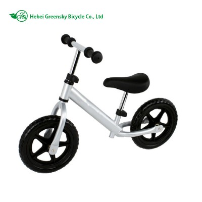 2018 new style professional supplier of kids balance bike steel material with basket for children toys