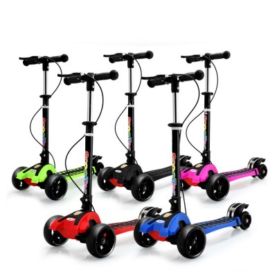 Chinese Hot supply "T"Bar aluminum Foldable kids scooter