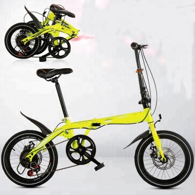 Greensky kids bike children  folded bicycle for aged 6 to 12 years old new type folding bicycle BMX road bike